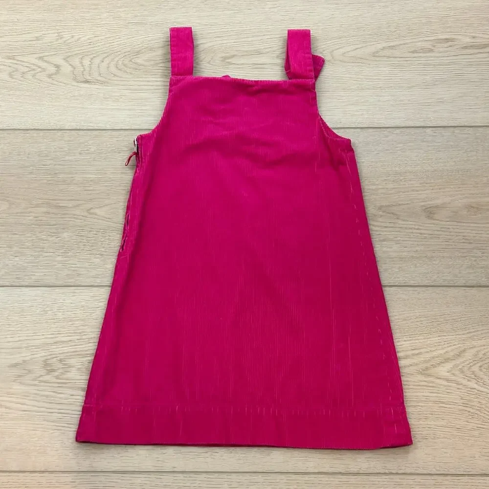 Ralph Lauren cotton corduroy girls' jumper dress in Hot  pink size 6X